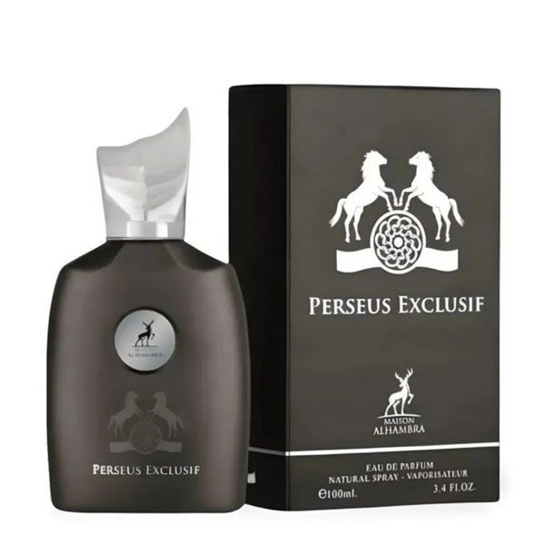 Maison Alhambra Perseus Exclusif Apa de Parfum pentru Barbati 100ml detalii ambalaj