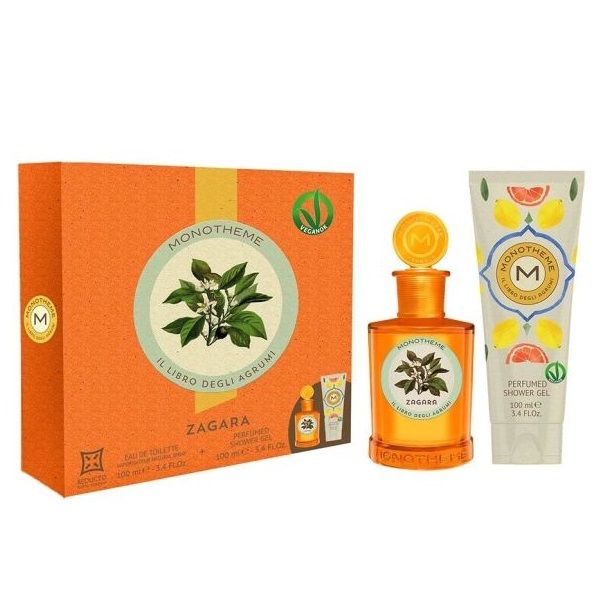 Monotheme Zagara Set (Apa de Toaleta 100ml + Gel de Dus 100ml)