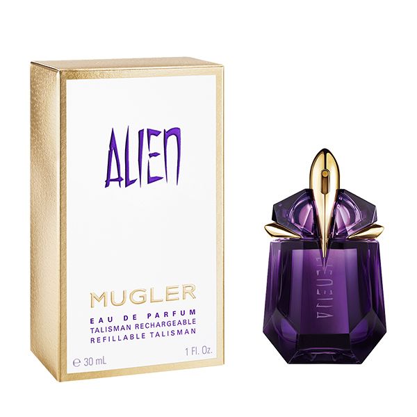 Mugler Alien Apa de Parfum Reincarcabila 30ml ambalaj