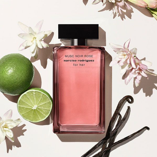 Narciso Rodriguez For Her Musc Noir Rose Apa de Parfum pentru femei note olfactive