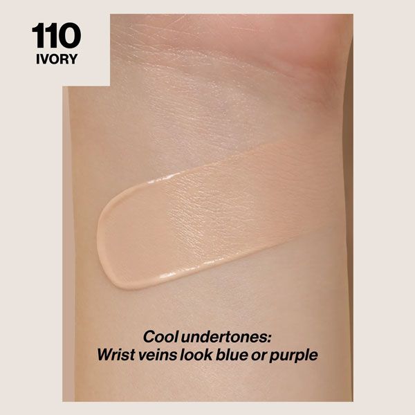 Revlon Fond de Ten ColorStay SPF15 Ten Gras Combinat 110 Ivory 30ml textura