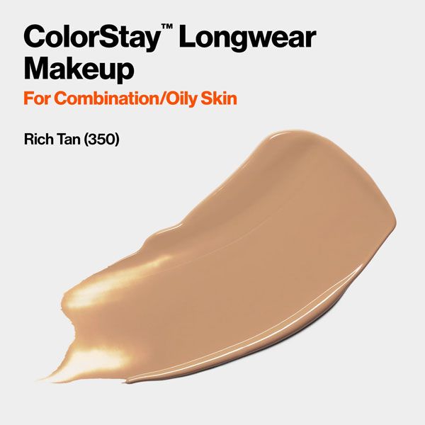 Revlon Fond de Ten ColorStay SPF15 Ten Gras Combinat 350 Rich Tan 30ml nuanta