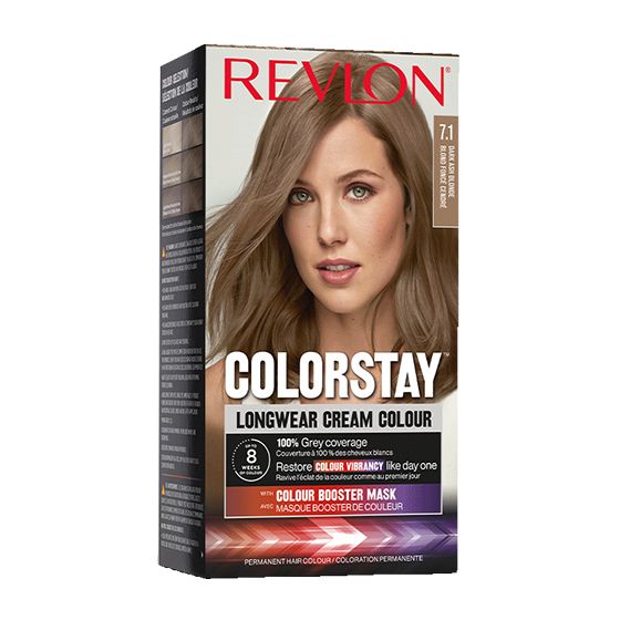Revlon Vopsea de Par ColorStay Longwear Cream Colour 7.1 Dark Ash Blonde