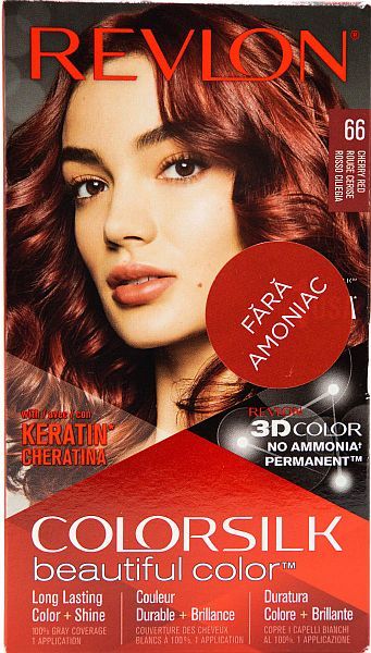 Revlon Vopsea de Par Colorsilk 66 Cherry Red