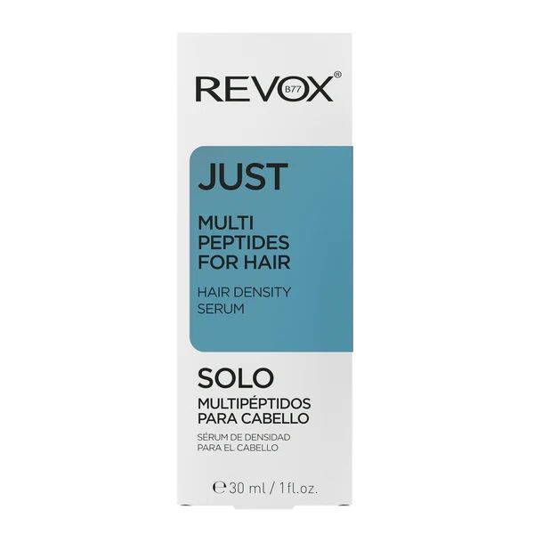 Revox Hair Just Multi Peptides For Hair Density Serum Ser pentru Par Fin 30ml ambalaj