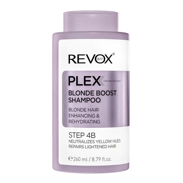 Revox Hair Plex Blonde Boost Shampoo Step 4B Sampon pentru Par Blond 260ml
