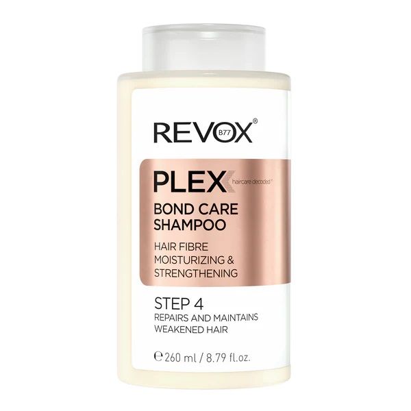 Revox Hair Plex Bond Care Shampoo Step 4 Sampon pentru Par Deteriorat 260ml