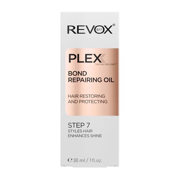 Revox Hair Plex Bond Repairing Oil Step 7 Ulei pentru Par Deteriorat 30ml ambalaj