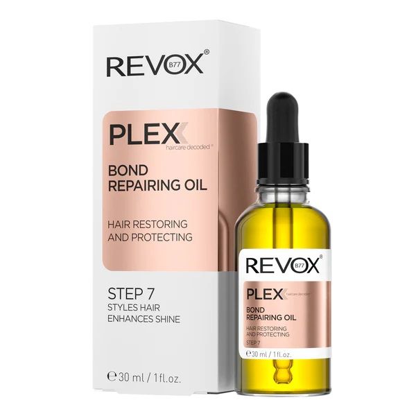 Revox Hair Plex Bond Repairing Oil Step 7 Ulei pentru Par Deteriorat 30ml prezentare
