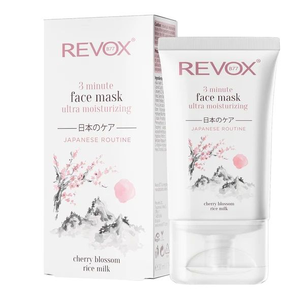 Revox Japanese Routine 3 Minutes Ultra Moisturizing Face Mask Masca pentru Ten 30ml prezentare