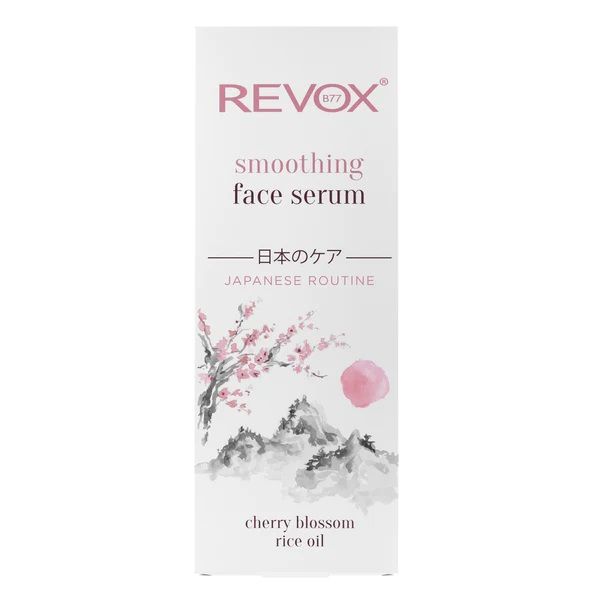 Revox Japanese Routine Smoothing Face Serum Ser pentru Fata 20ml ambalaj