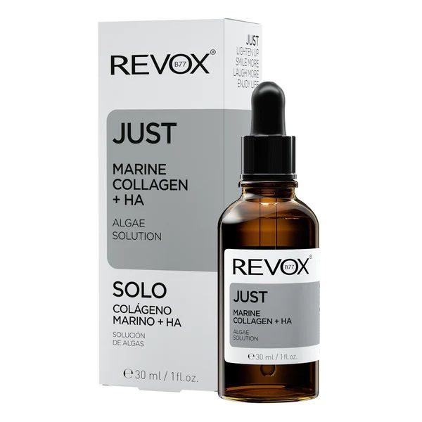 Revox Just Marine Collagen + HA Algae Solution Ser Hidratant 30ml prezentare