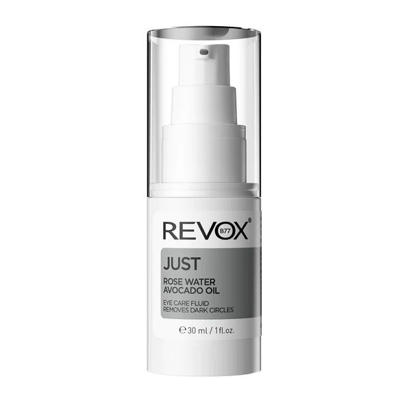 Revox Just Rose Water Avocado Oil Eye Care Fluid Ser pentru Ochi 30ml