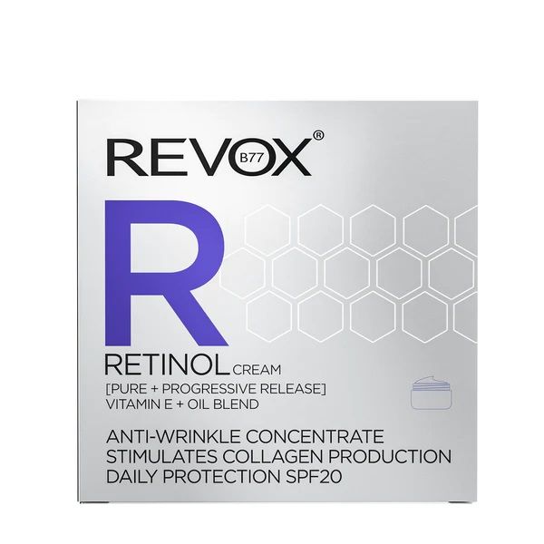 Revox Retinol Cream Daily Protection Spf20 Crema de Fata 50ml ambalaj