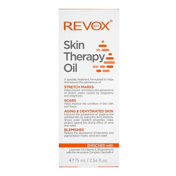Revox Skin Therapy Oil Ulei anti-vergeturi 75ml ambalaj