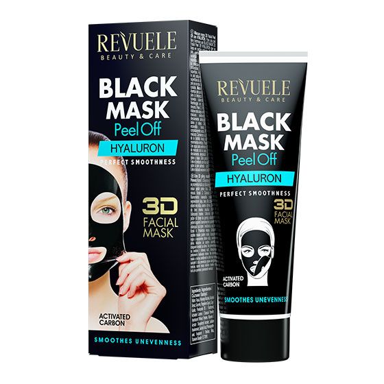 Revuele Black Mask Peel Off Hyaluron Masca de Fata 80ml