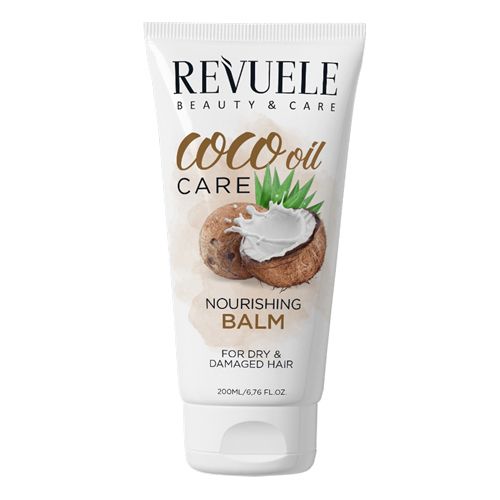 Revuele Coco Oil Care Balsam Nutritiv pentru Par Uscat/Deteriorat 200ml