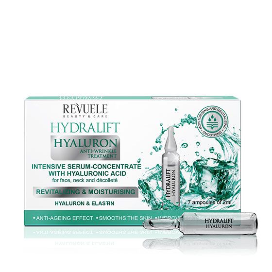 Revuele Hydralift Ser Concentrat cu Acid Hialuronic Fiole 7x2ml