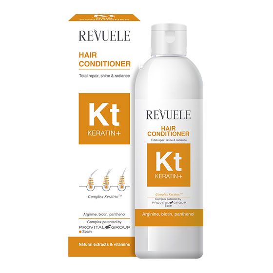 Revuele Keratin+ Balsam pentru Par Deteriorat 200ml