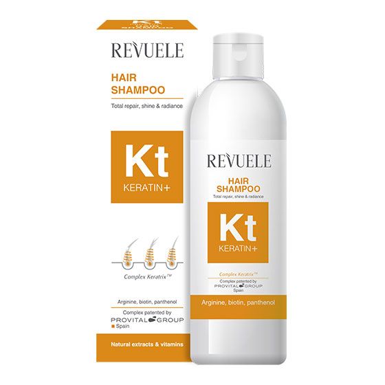 Revuele Keratin+ Sampon pentru Par Deteriorat 200ml