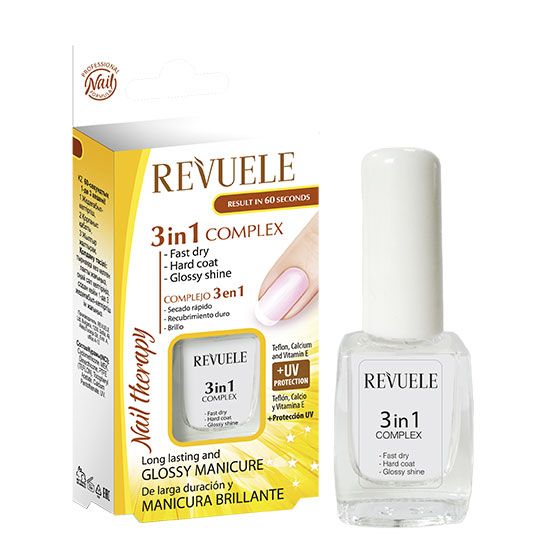 Revuele Nail Therapy 3in1 Complex Tratament Unghii 10ml