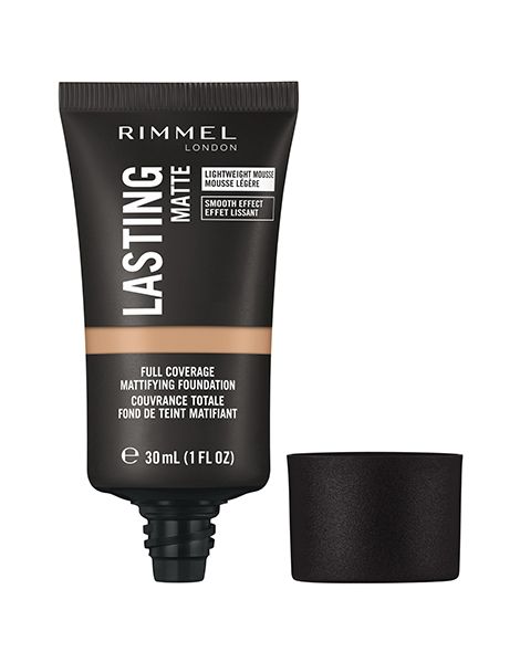 Rimmel Lasting Matte Foundation Fond de Ten Mat 30ml prezentare