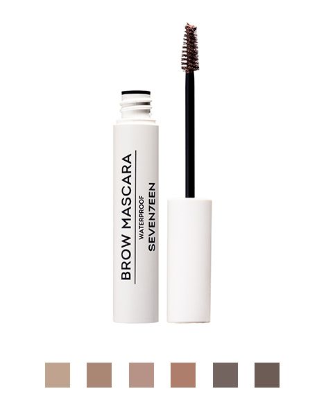 Seventeen Brow Mascara Waterproof Mascara pentru Sprancene nuante