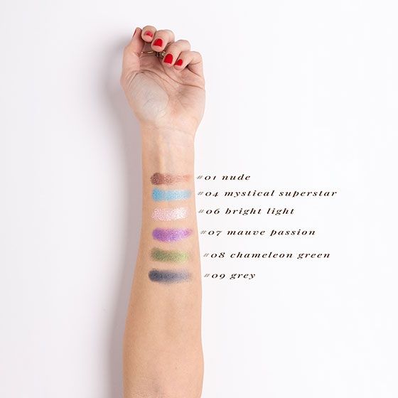 Seventeen Fard de Ochi Silky Shadow Metallic nuante 1