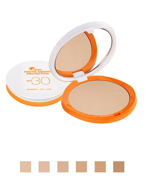 Seventeen High Photo Ageing Protection SPF30 Pudra Compacta nuante