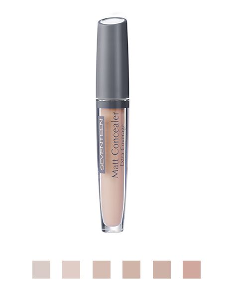 Seventeen Matt Concealer Extra Coverage Anticearcan nuante