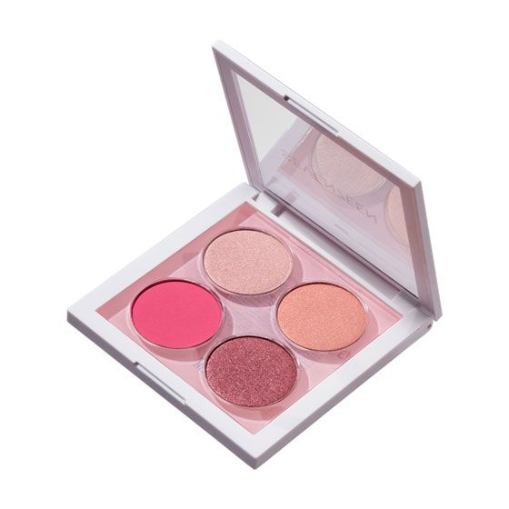 Seventeen Paleta de Farduri Vibrant Eyes Quad Palette 05 Rosy Nude 6.7g 1