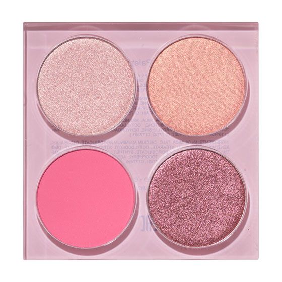 Seventeen Paleta de Farduri Vibrant Eyes Quad Palette 05 Rosy Nude 6.7g 3