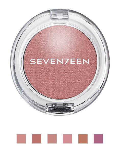 Seventeen Silky Blusher Fard de Obraz nuante