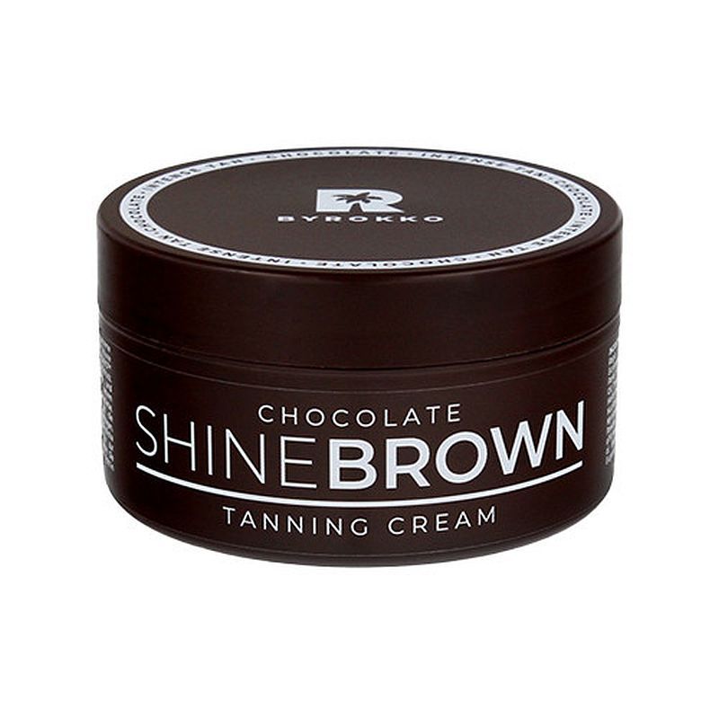 Byrokko Shine Brown Crema Bronzanta Tanning Cream Chocolate 200ml