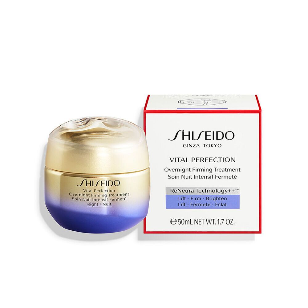 Shiseido Vital Perfection Overnight Firming Treatment Crema de Noapte Anti-imbatranire 50ml Ambalaj