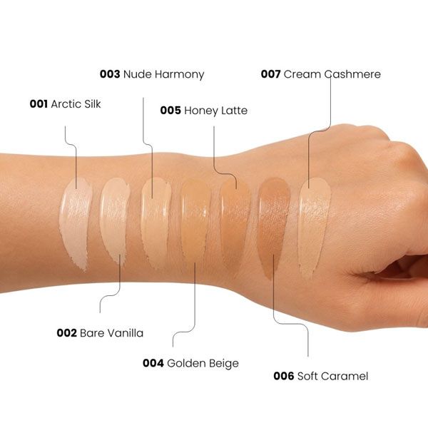 Topface BB Skin Editor Matte Finish Beauty Balm SPF 15 Paleta de Nuante