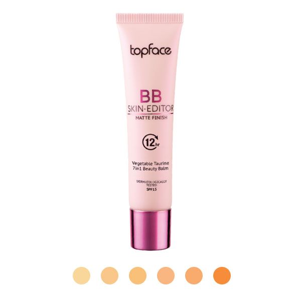 Topface Fond de Ten BB Skin Editor Matte SPF15 30ml