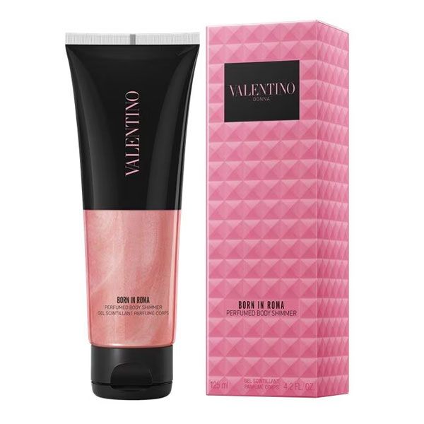 Valentino Donna Born In Roma Lotiune de Corp cu Sclipici 125ml detalii ambalaj