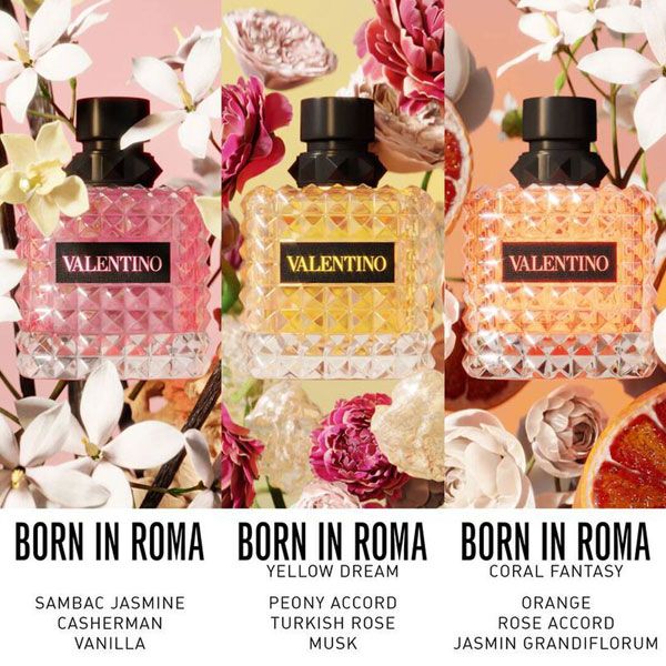 Valentino Donna Born In Roma Coral Fantasy Apa de Parfum pentru femei variante colectie