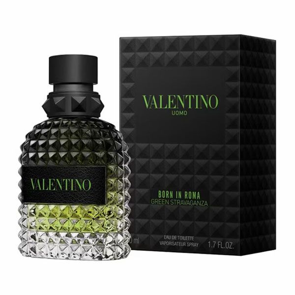 Valentino Uomo Born In Roma Green Stravaganza Apa de Toaleta pentru barbati ambalaj produs
