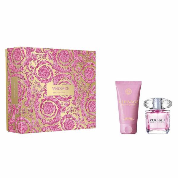 Versace Bright Crystal Set (Apa de Toaleta 30ml + Lotiune de Corp 50ml) 