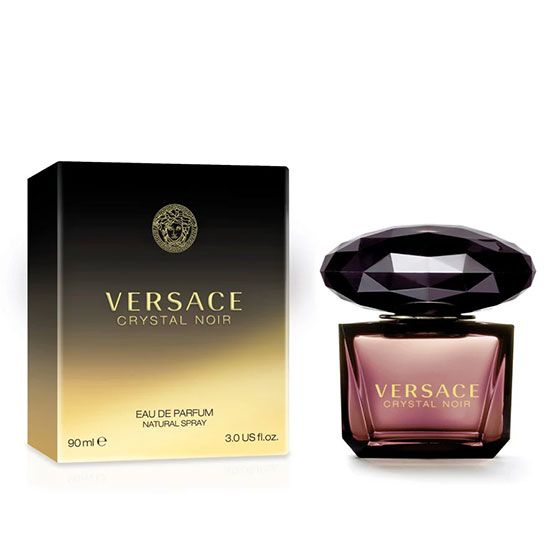 Versace Crystal Noir Apa de Parfum 90ml prezentare