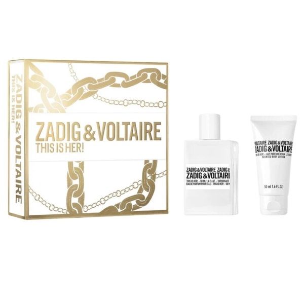 Zadig&Voltaire This Is Her! Set (Apa de parfum 50ml + Lotiune de Corp 50ml)