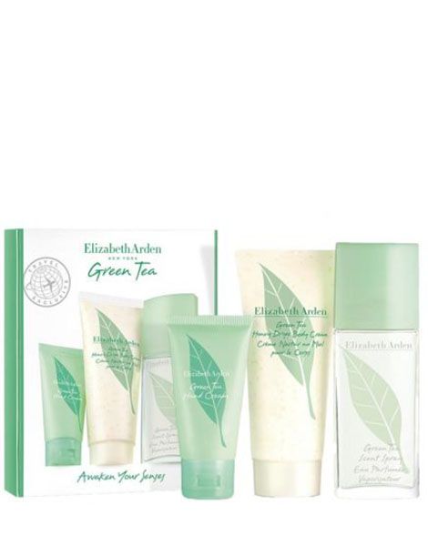 Elizabeth Arden Green Tea Set (Apa de Parfum 50ml + Crema de Corp 100ml + Crema de maini 30ml)