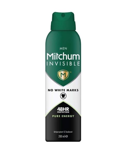 Mitchum Invisible Pure Energy Men Deodorant Spray 200ml