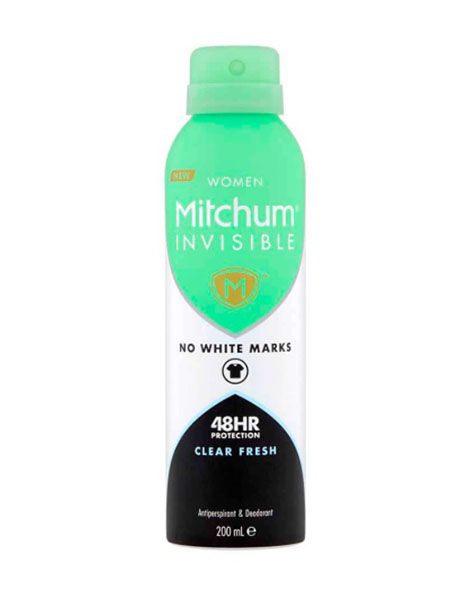 Mitchum Invisible Clear Fresh Woman Deodorant Spray 200ml 