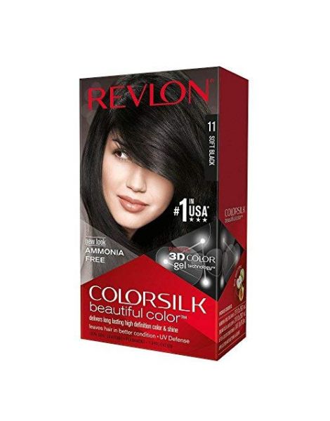 Revlon Vopsea de Par Colorsilk 11 Soft Black