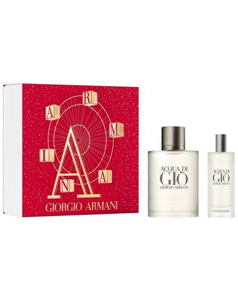 Armani Acqua di Gio Homme Set (Apa de Toaleta 50ml + Apa de Toaleta 15ml)