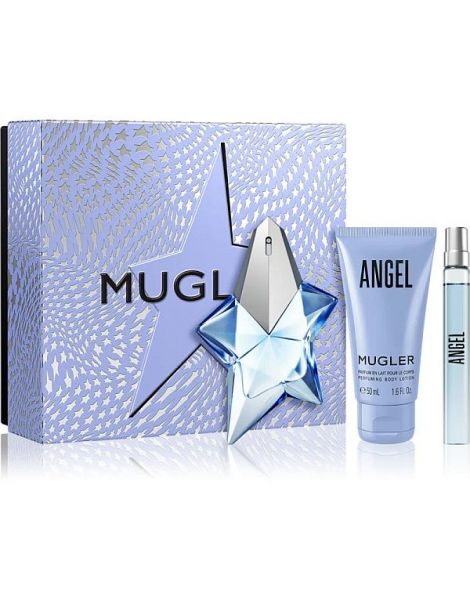 Thierry Mugler Angel Set (Apa de Parfum 25ml + Lotiune de Corp 50ml + Apa de Parfum 10ml)