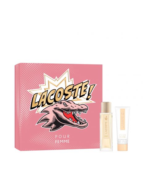 Lacoste Pour Femme Set (Apa de Parfum 50ml + Lotiune de Corp 50ml)